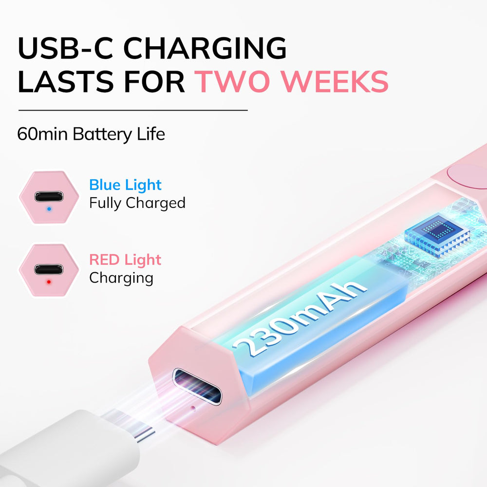 Lavinda, luz uv mini, diseño compacto para llevar en el bolso.