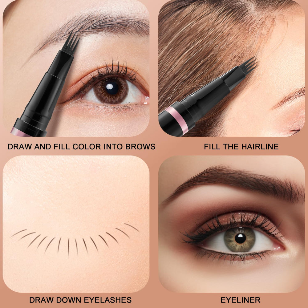 LAVONE kit cejas portátil para retoques rápidos en cualquier lugar.