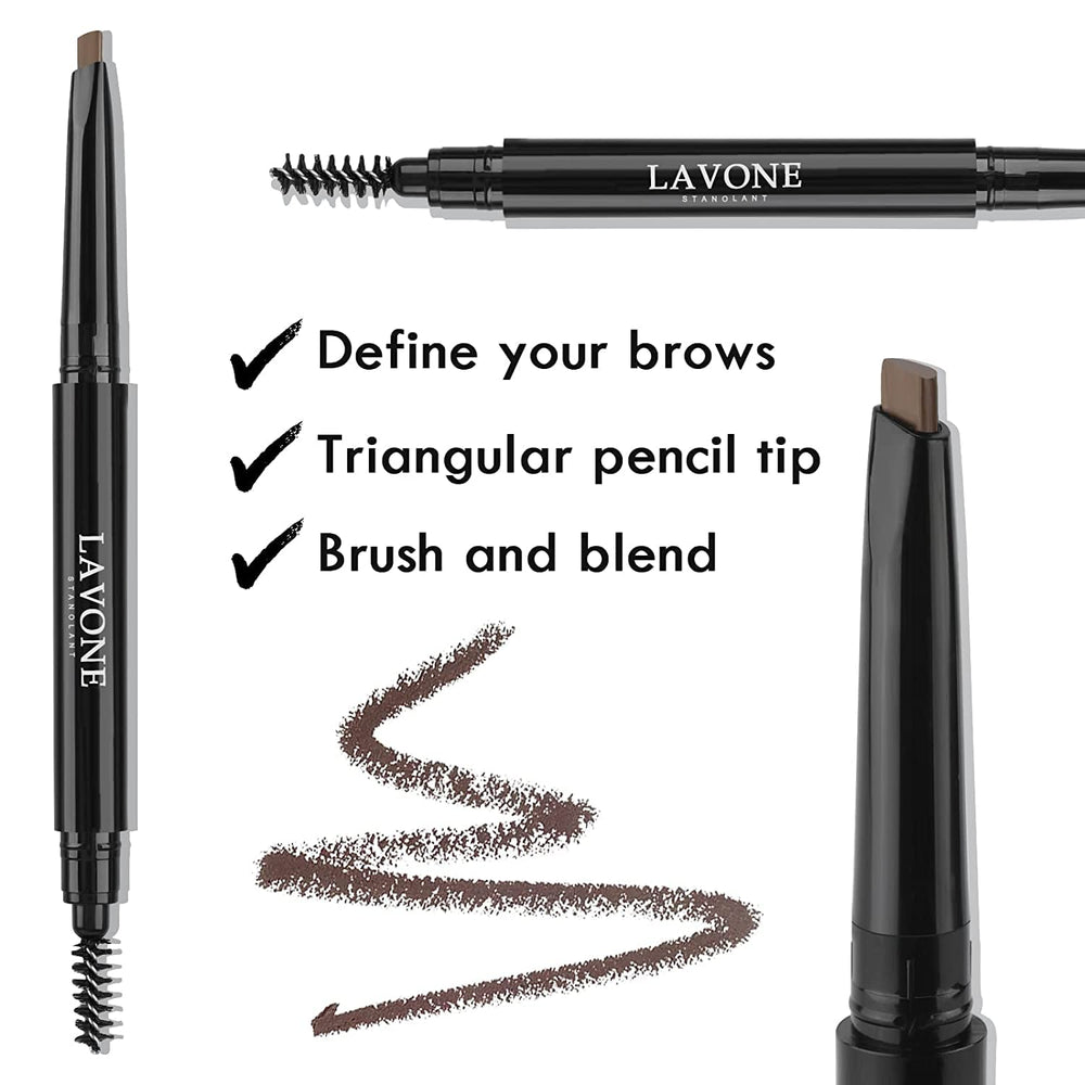 LAVONE liquid eyeliner with precise tip for clean lines