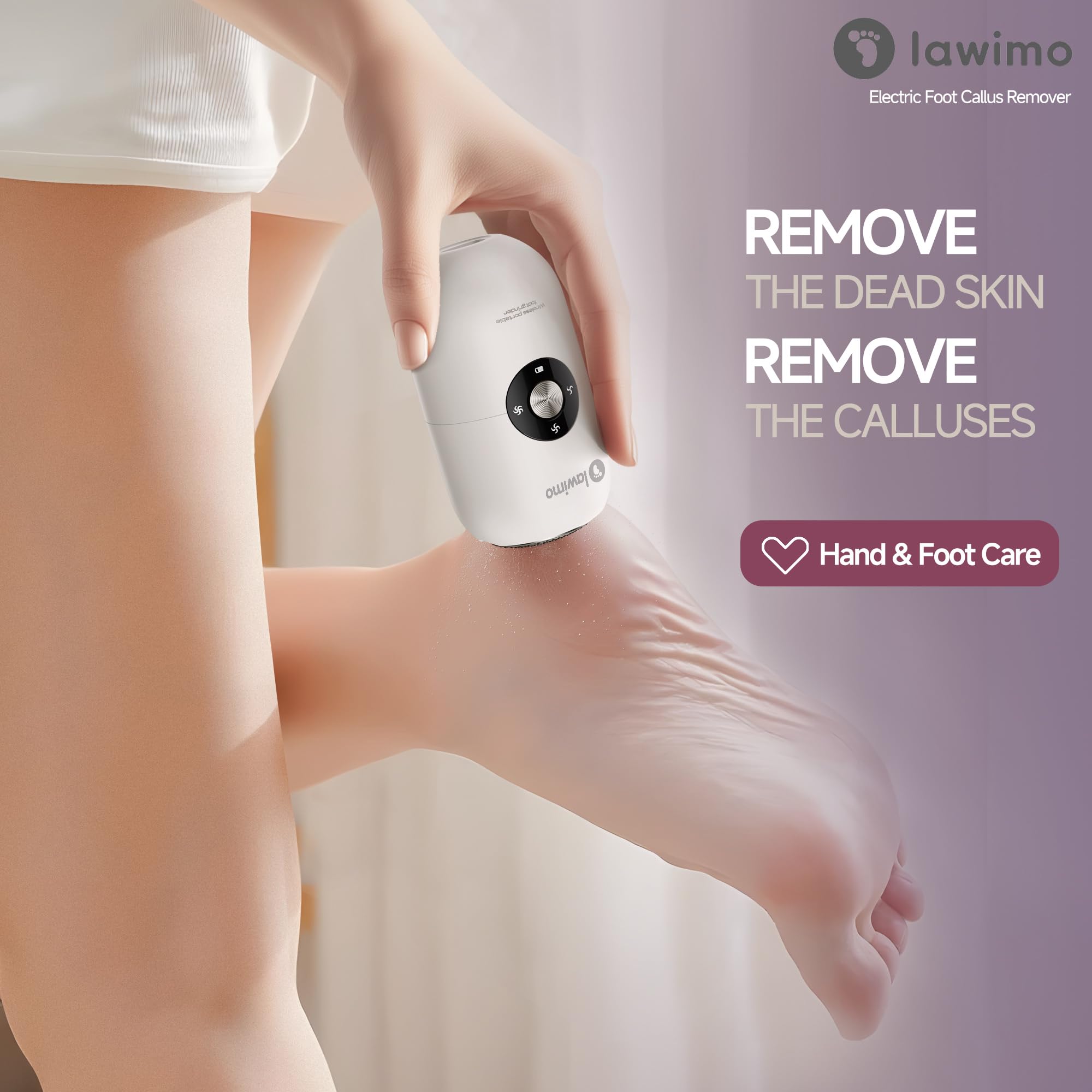 LAWIMO cabezas de acero inoxidable 316F para pedicure en casa