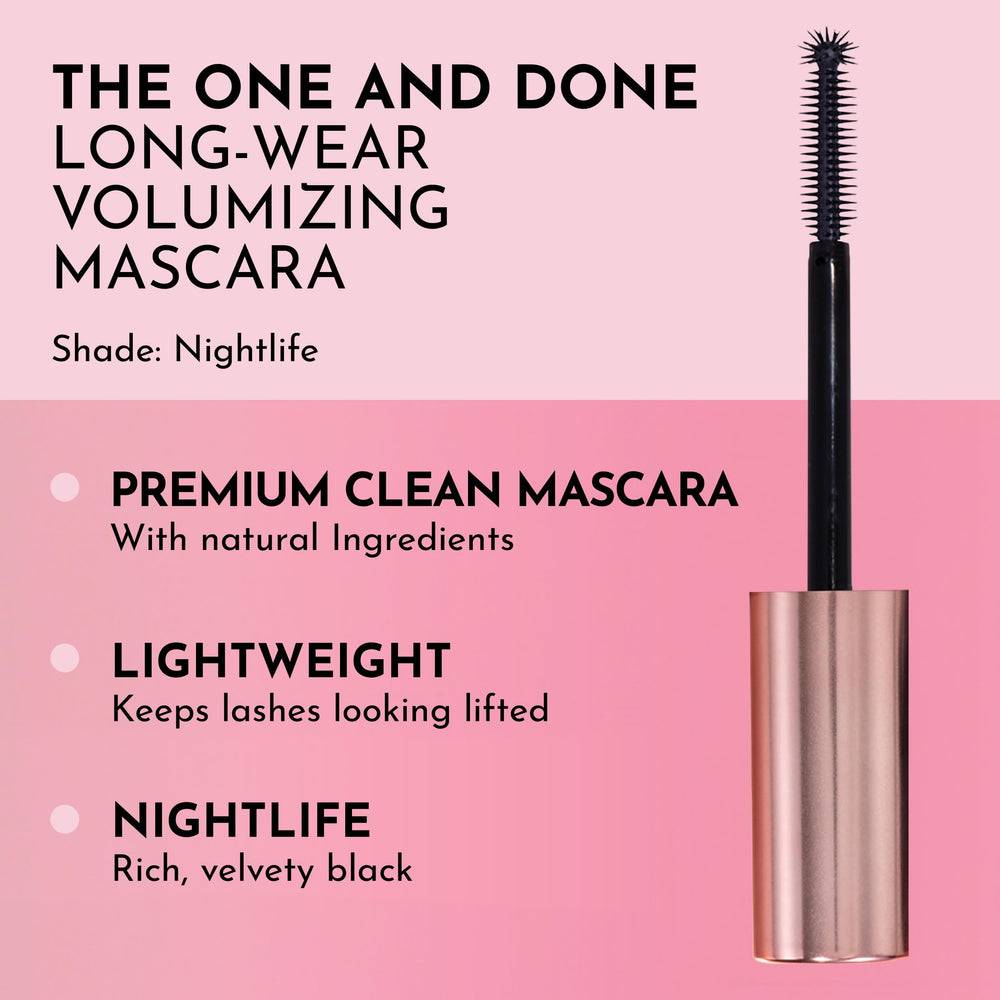 LAWLESS Mascara One y Listo, volumen instantáneo al aplicar.