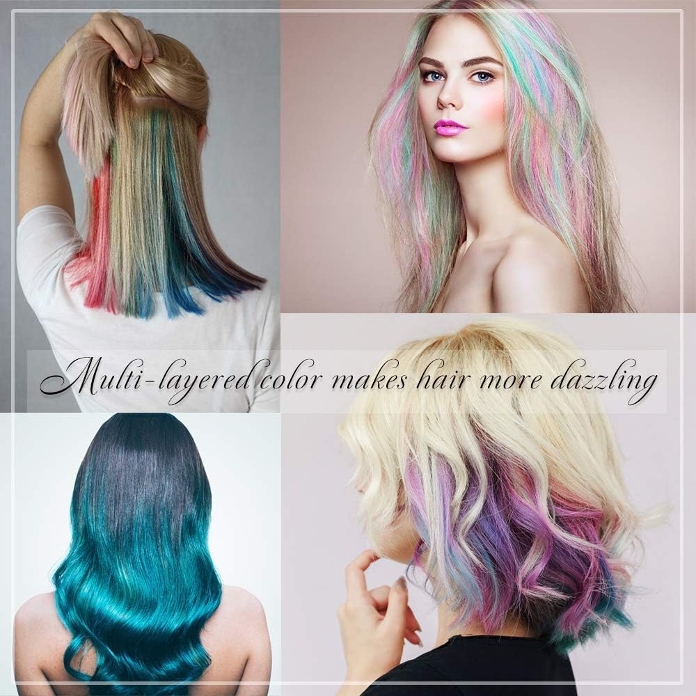 Lawoho color-temporal-pelo: color vivo que se retira fácilmente.