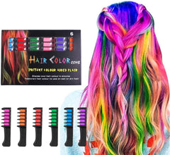 Lawoho peina-tiza cabello-6-colores: color temporal para expresión vibrante.
