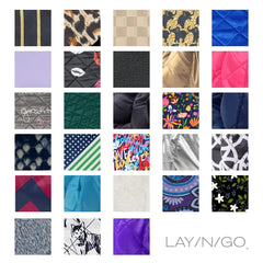 Lay-n-Go Cosmo impresión elefante añade estilo en el equipaje.