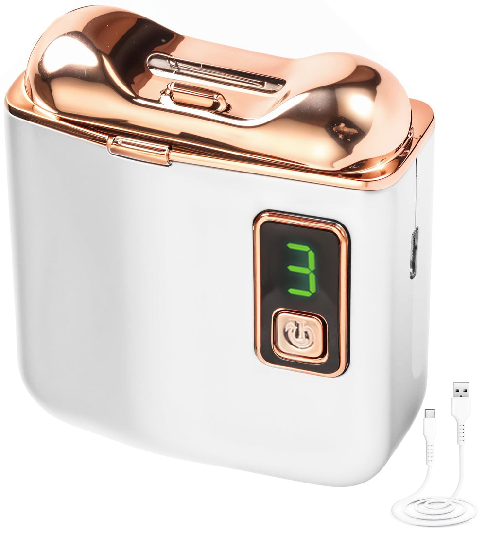 Layla Mae cortauñas eléctrico automático enfocado en precisión para uñas de manos y pies.