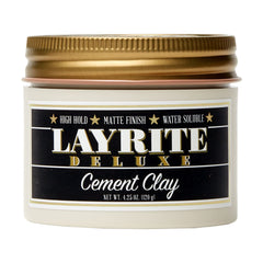 Layrite Ciment : texture argileuse pour un coiffage durable des cheveux.