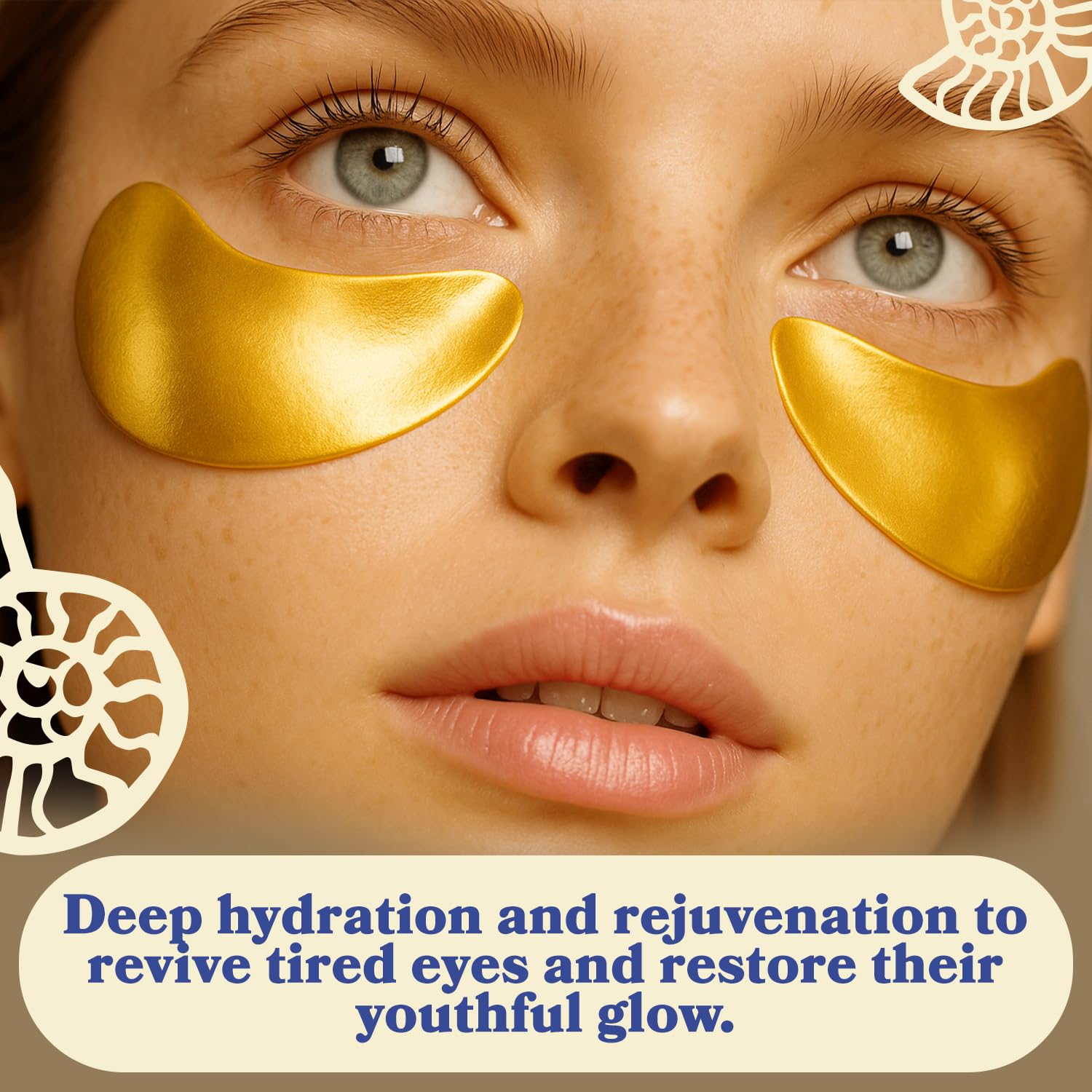LE GUSHE Gold Under Eye Patches are fragrance-free and paraben-free.
