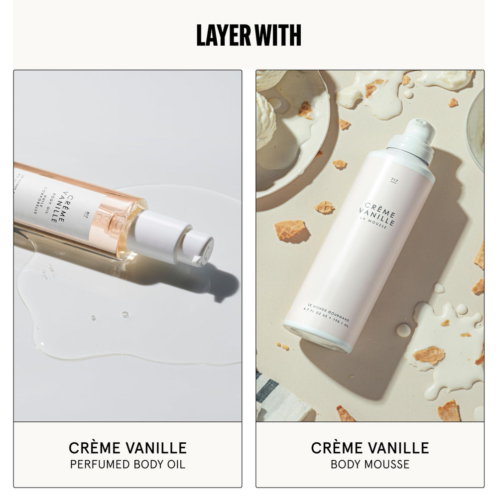 Le Monde Gourmand Crème Vanille estilo de vida urbano y aroma suave.