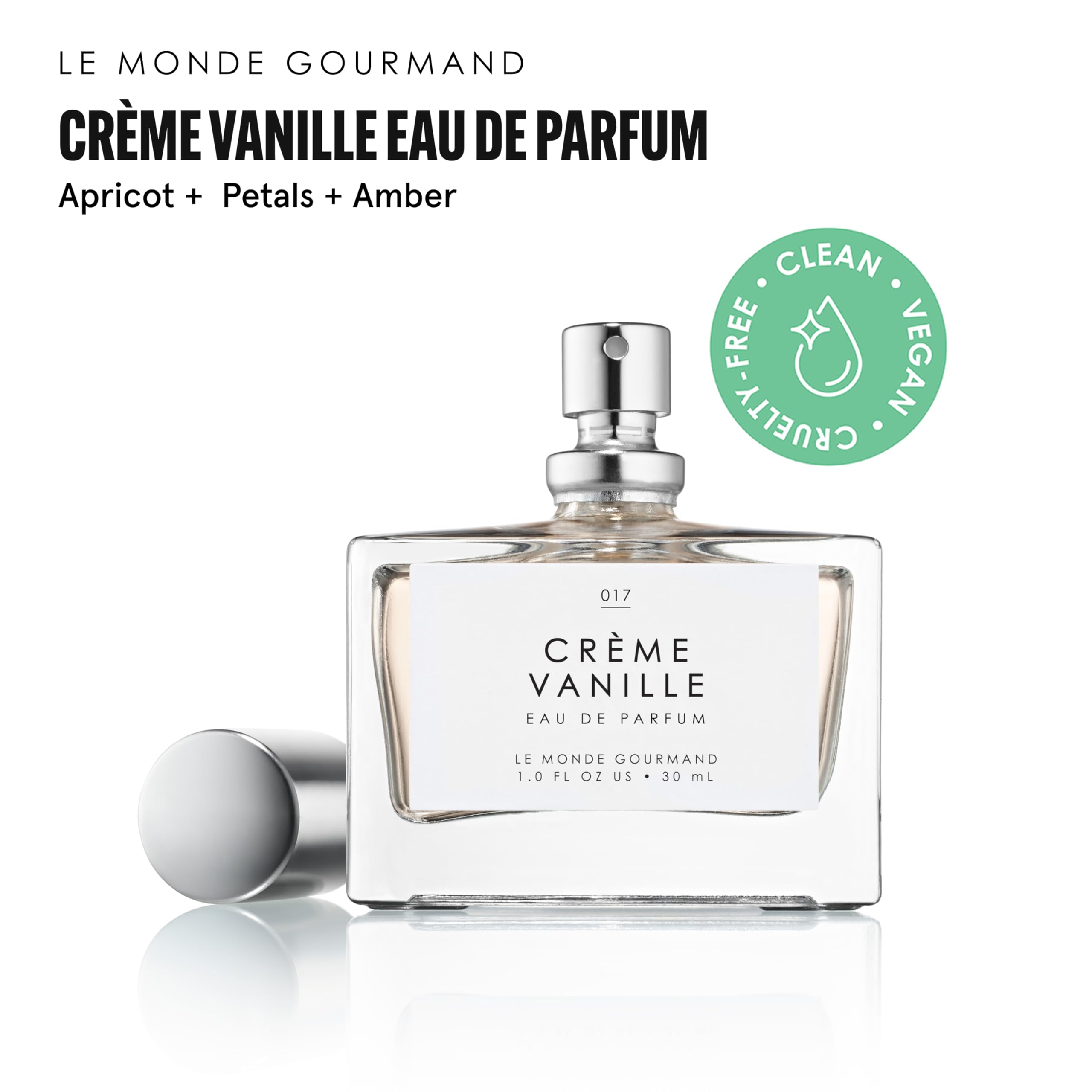 Le Monde Gourmand Crème Vanille notas cálidas de vainilla y jazmín.