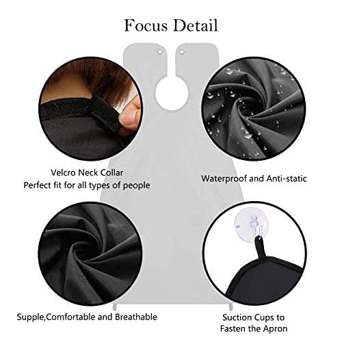 Leaflai delantal para barba, regalo práctico para él.