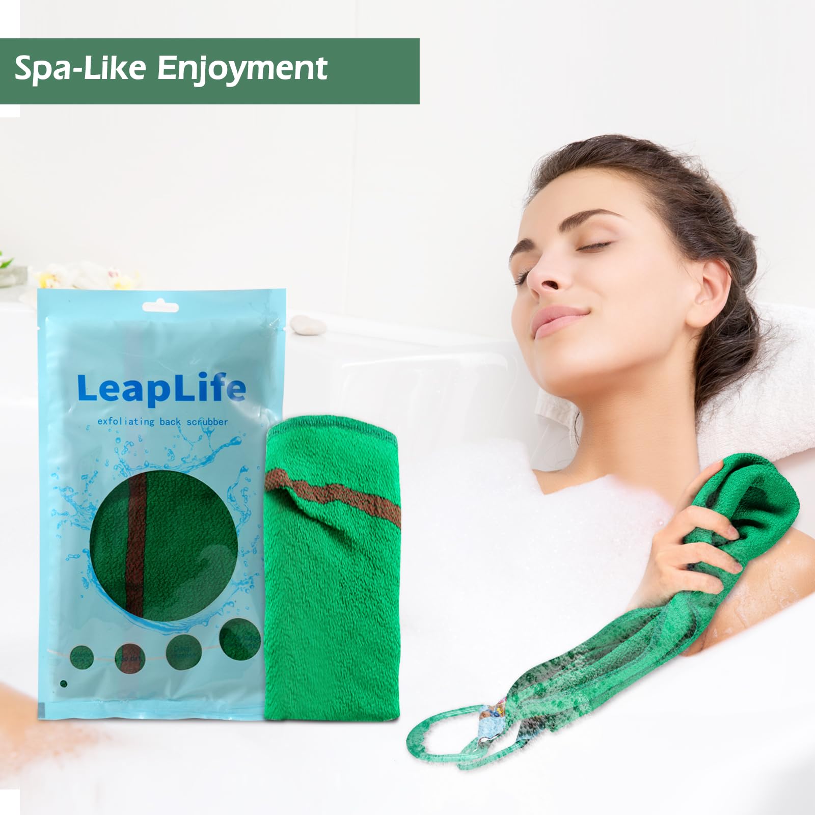 LeapLife peso ligero de 50 gramos, cómodo de manejar.