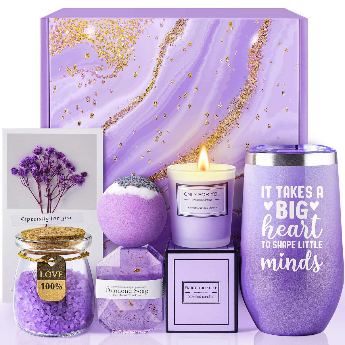 LE CADEAU cesta spa lavanda: experiencia relajante para docentes