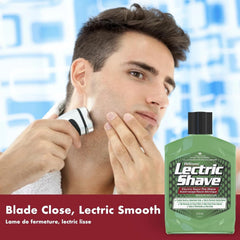 Lectric Shave Pre-Shave Original, aplicación suave que prepara la piel para el afeitado.