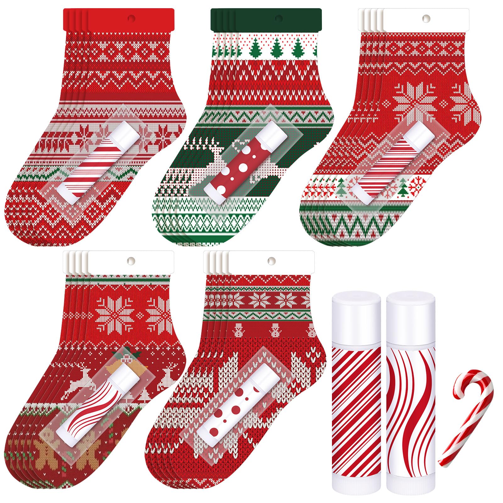 Leelosp Balms Navidad 25-pack: ideal para obsequios festivos