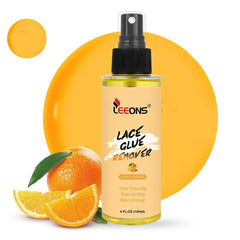 LEEONS remover cinta encaje botella spray, uso rápido y suave para cabello
