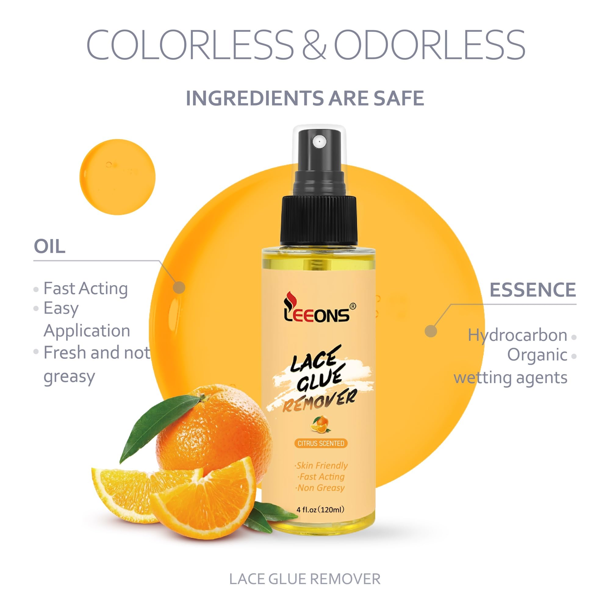 LEEONS textura aceite removedor suave para cabello