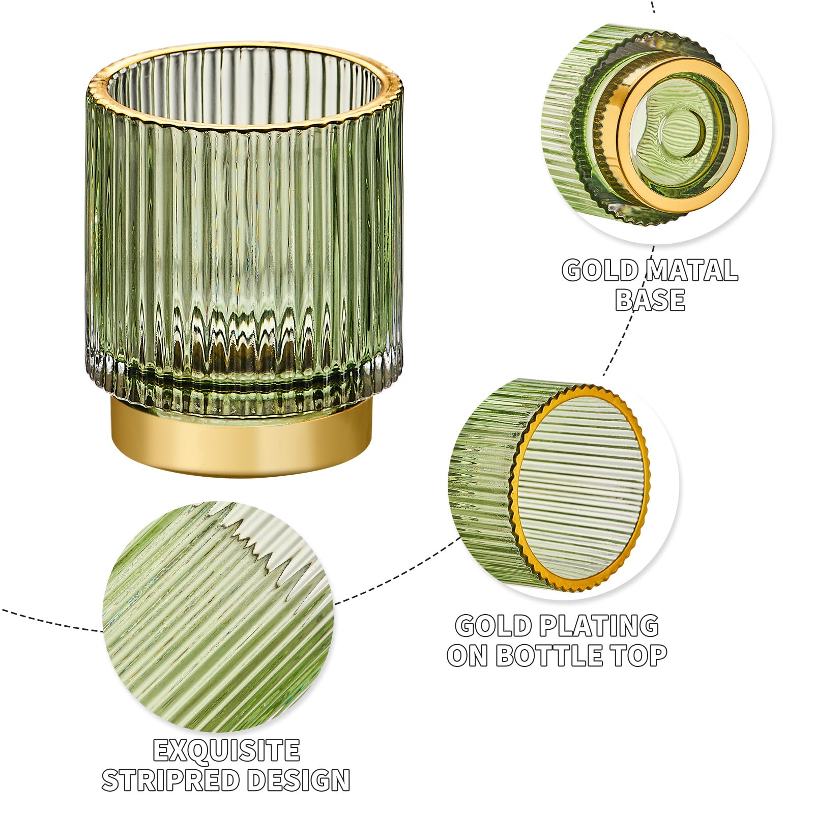 Portacepillos LEICURACE, práctico y decorativo para el baño.
