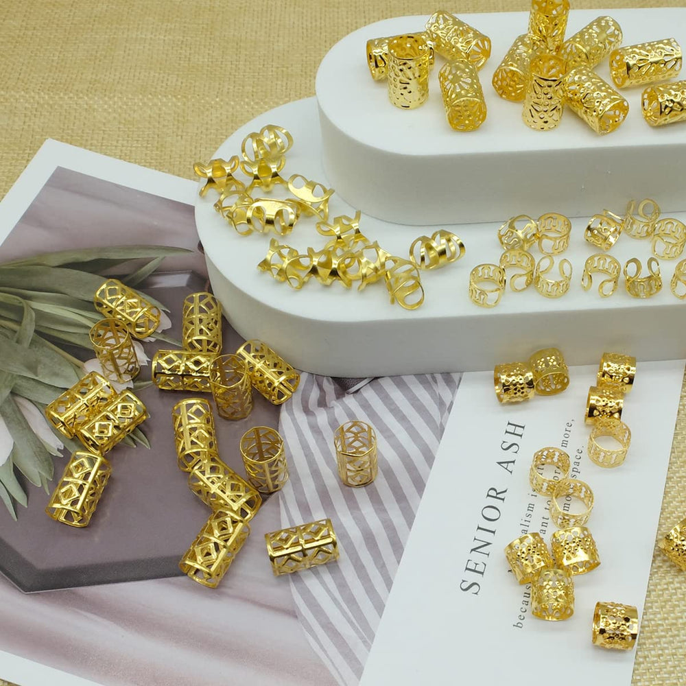 LEILEIXI detalle joyas para rastas: estilo creativo y versátil.