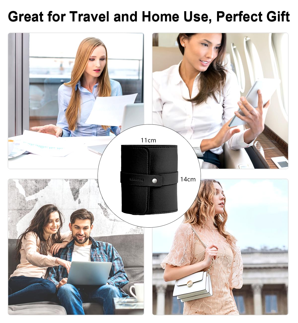 Diseño compacto de Leipple, ideal para viajar.