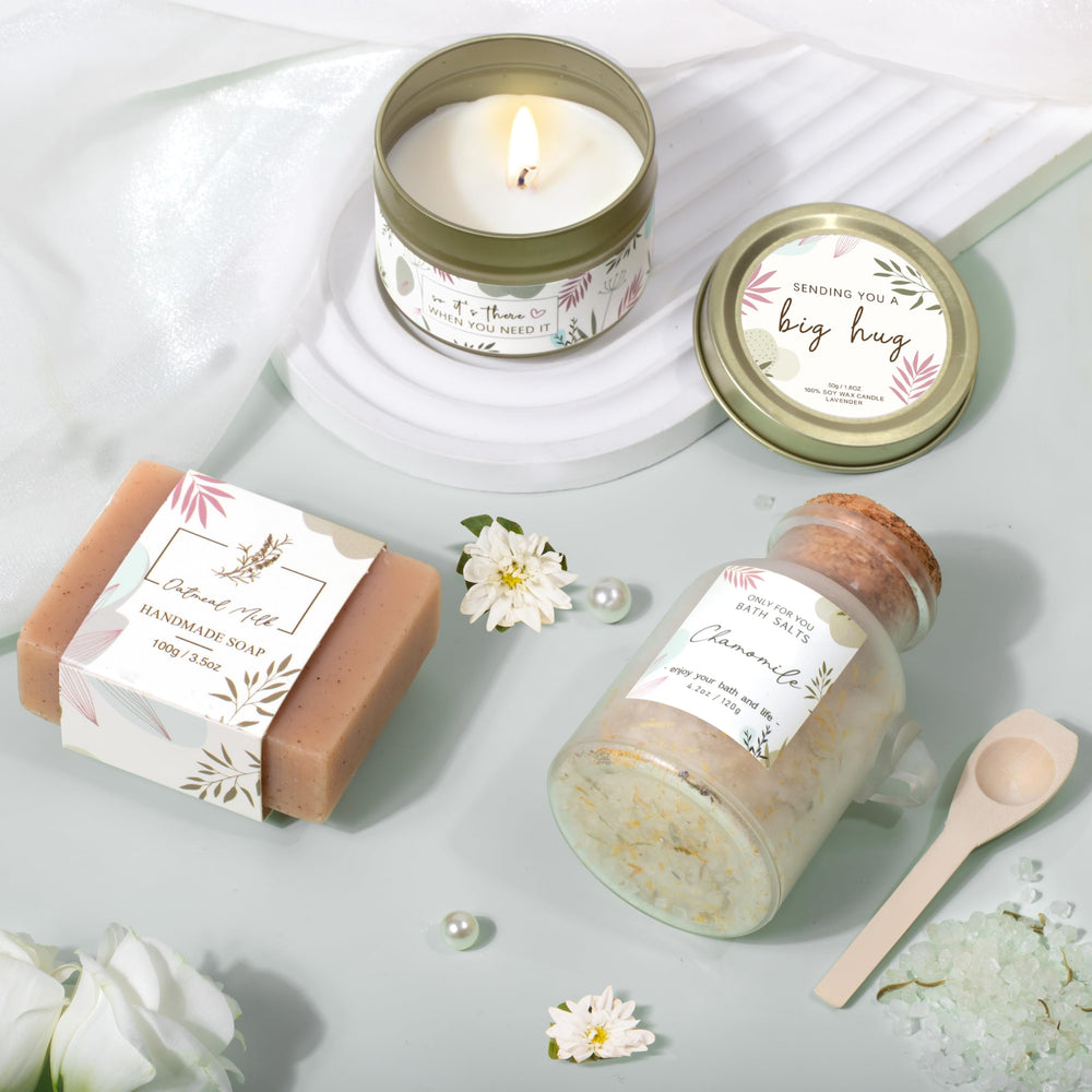 Vela de lavanda Lepiche de soja para crear un ambiente relajante.