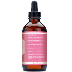 Leven Rose rosa mosqueta para cabello, brillo y sedosidad