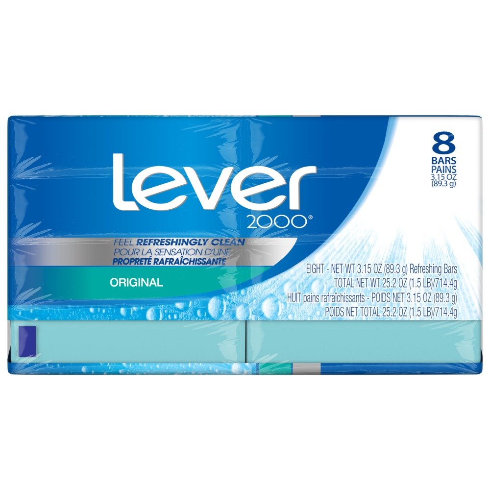 Espuma suave de Lever 2000 Original barra de jabón.