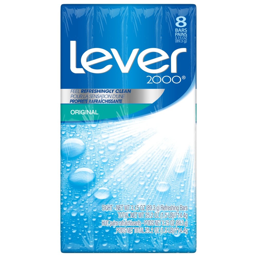 Lever 2000 Original barra de jabón: limpieza fresca.