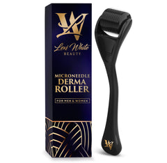Rodillo Derma de Lexi White Beauty con titanio 0.25mm para uso seguro.