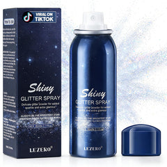 Lezero Brillo Cuerpo Spray: brillo duradero para piel y ropa