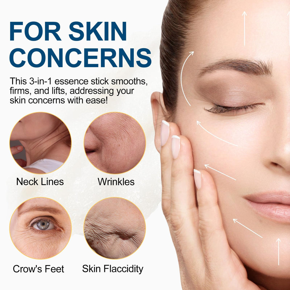 Liefiet serum stick on hands to hydrate and reduce visible fine lines.