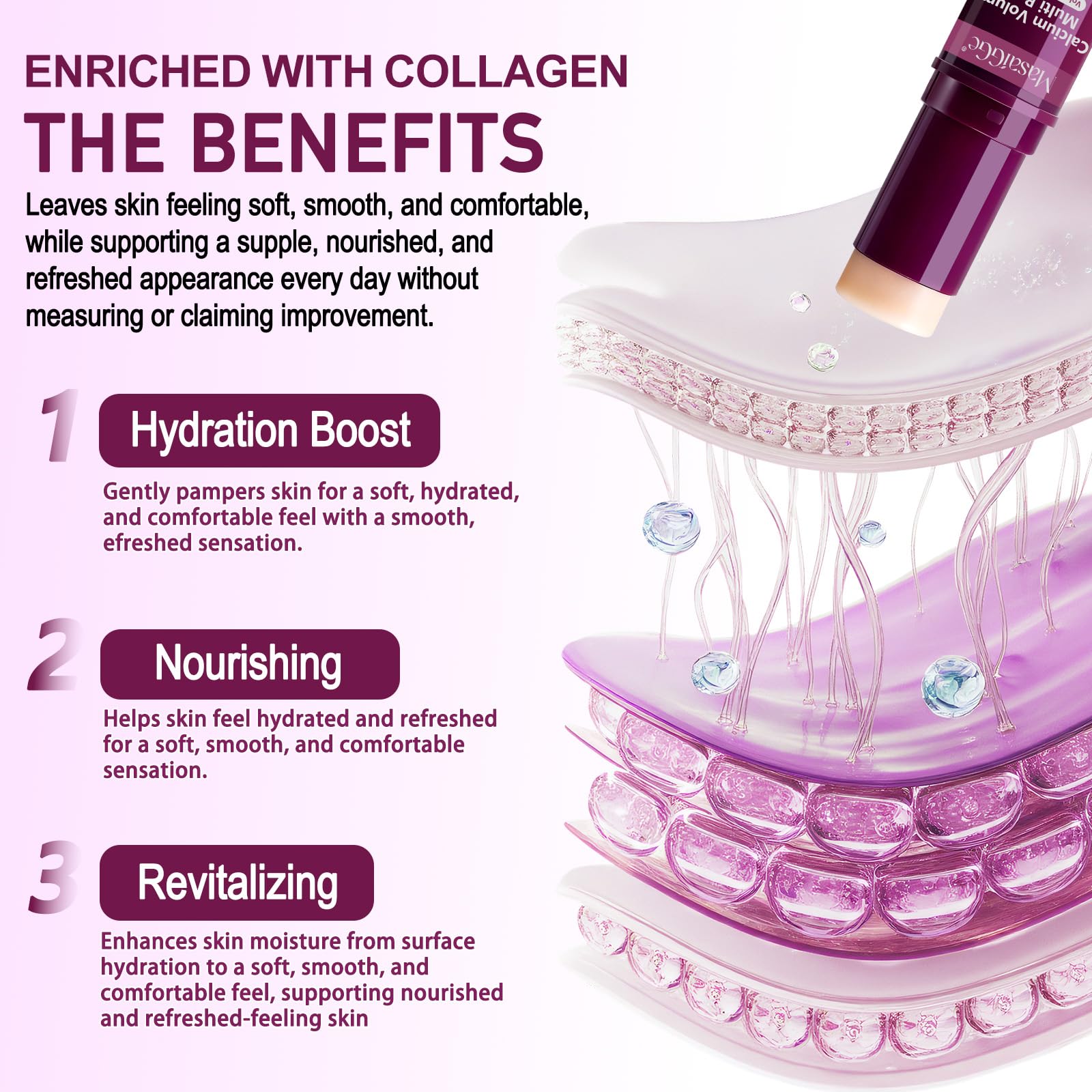 liiutry Calcium Multi Balm rostro, uso diario multiuso.