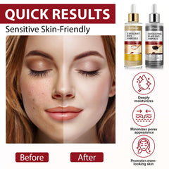 Liiutry Glow Rice Ampoule Duo: textura exfoliante suave para eliminar células muertas