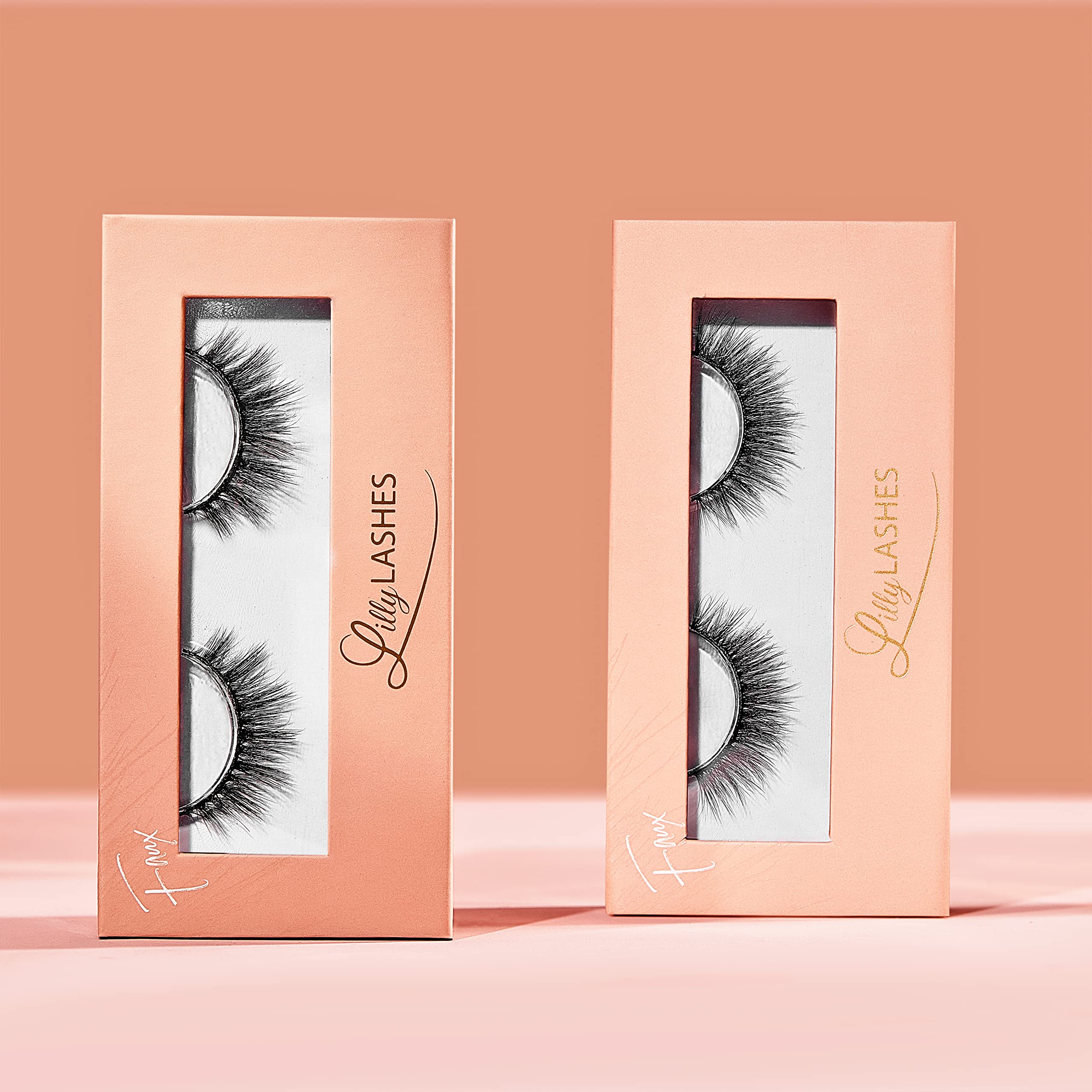 Pestañas Lilly Lashes ligeras y cómodas para uso diario.