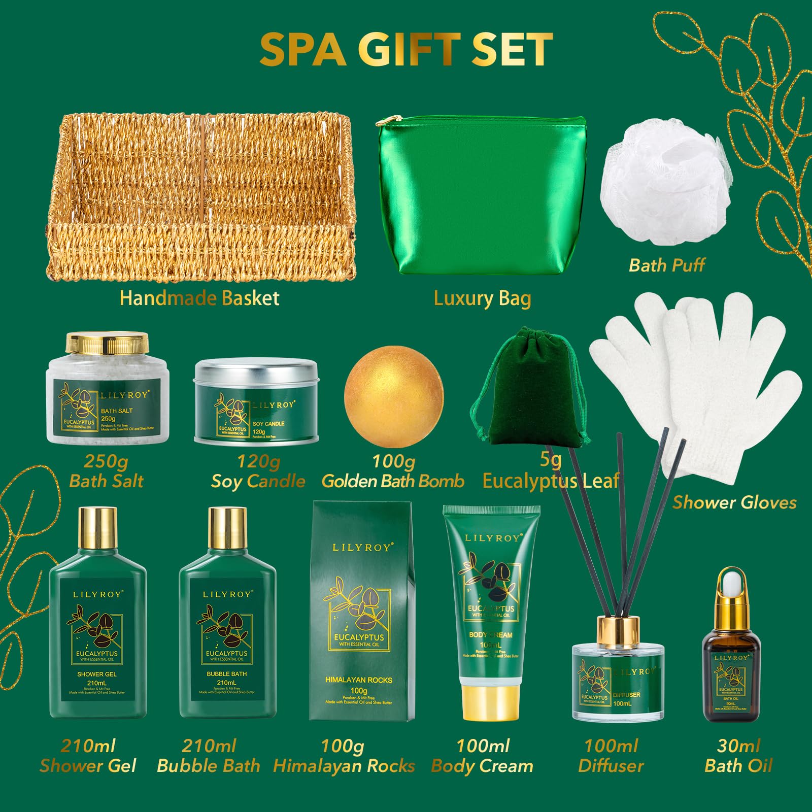 Gel de ducha Lily Roy y baño de burbujas para un momento refrescante