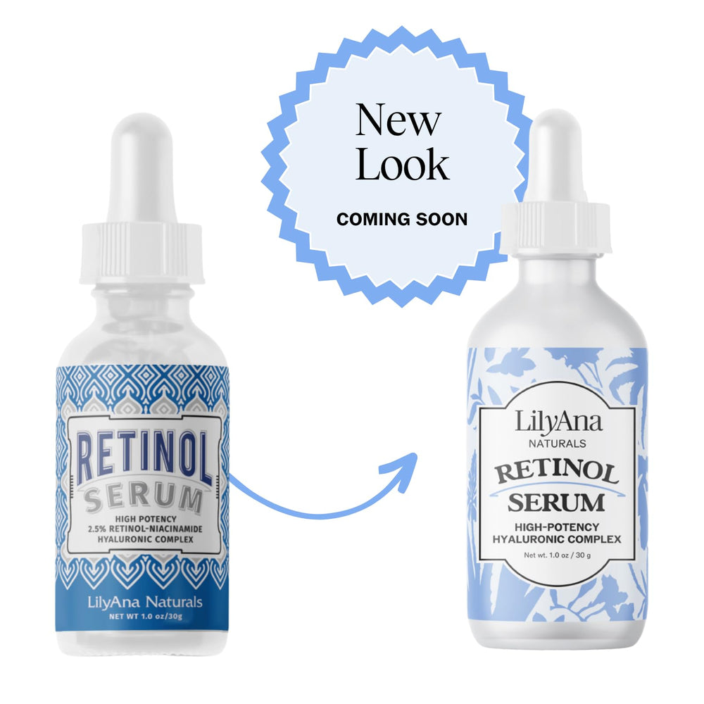 LilyAna Naturals Retinol Serum - rutina diaria: mejora gradual en cuidado de la piel.