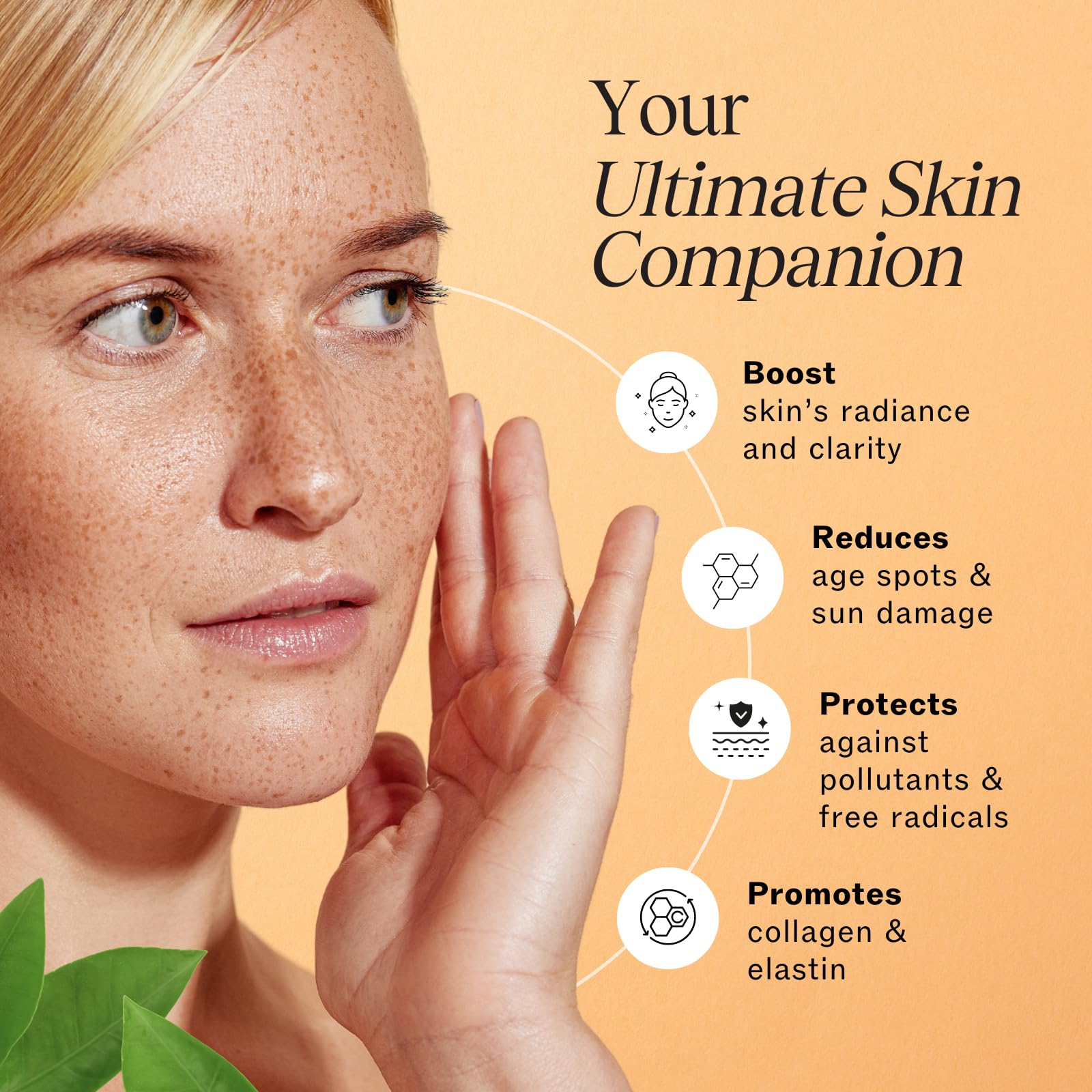 LilyAna Naturals Vitamin C Serum dropper close-up for easy application