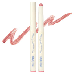 lilybyred Smiley Lip Blending Stick closeup shows precise contouring for clean definition.