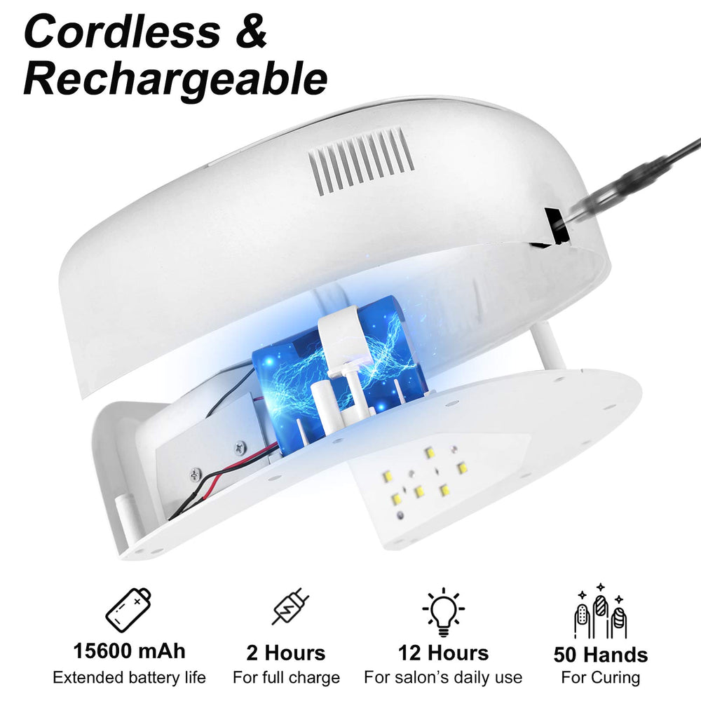 Linssy lámpara UV-60W sensor automático para curado sin esfuerzo
