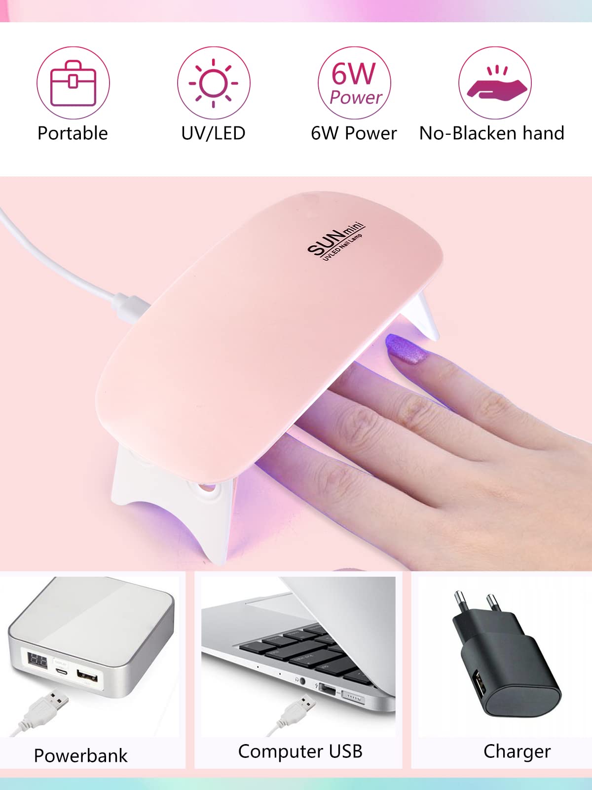 Le sac de rangement Lionvision protège et transporte votre matériel d’ongles.