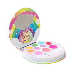 Lip Smacker Sparkle Shine Paleta Unicornio Sombras Ojos: tonos brillantes para looks diarios y festivos.