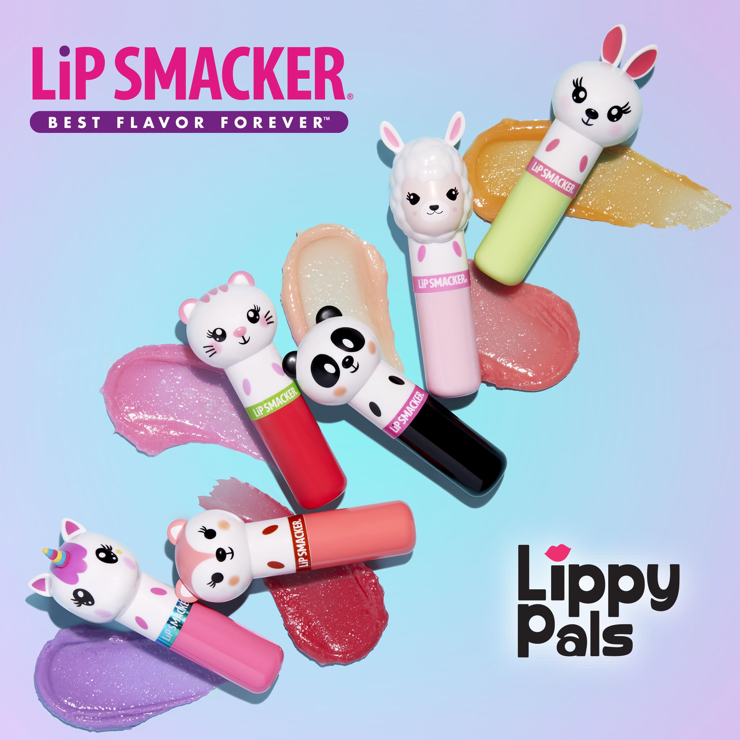 Colección Lip Smacker Lippy Pals Unicorn para combinar estilos.