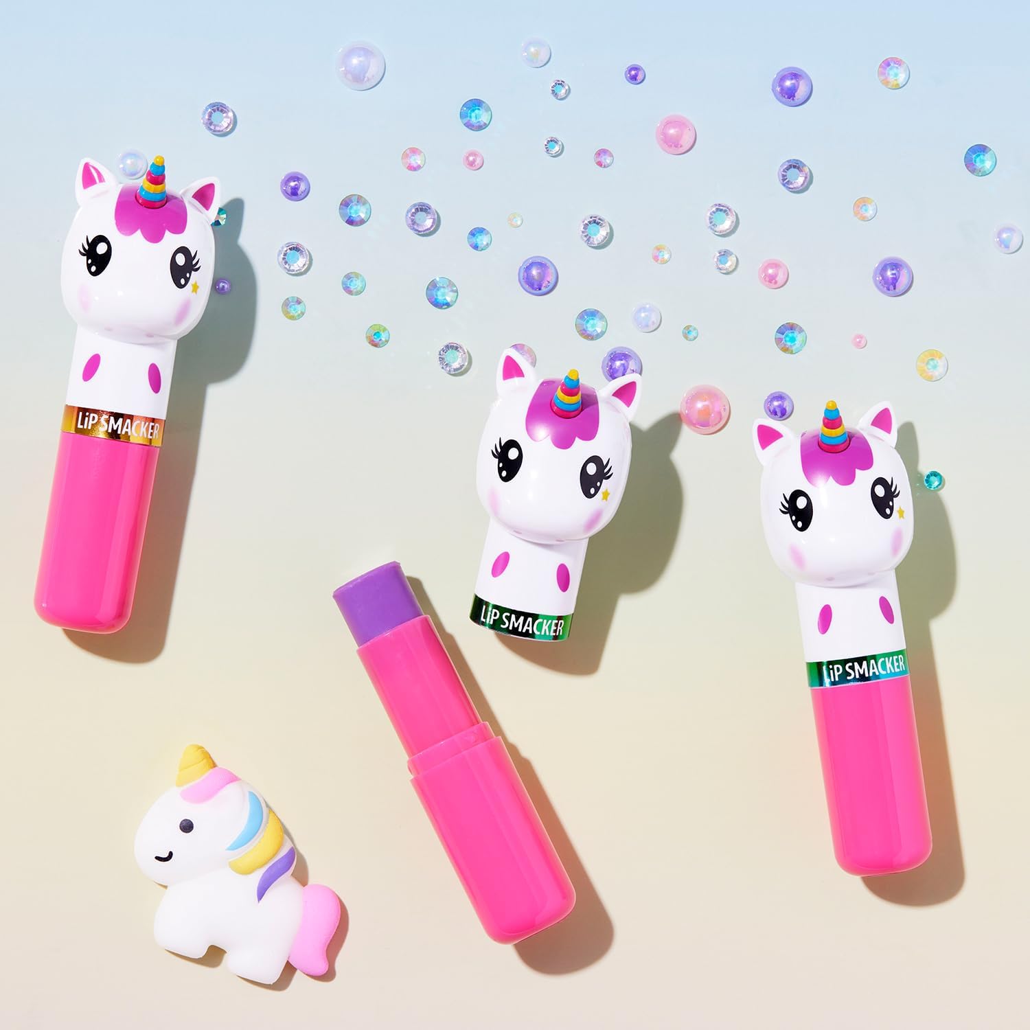 Lip Smacker Lippy Pals Unicorn, versión vegana y sin crueldad para uso diario.