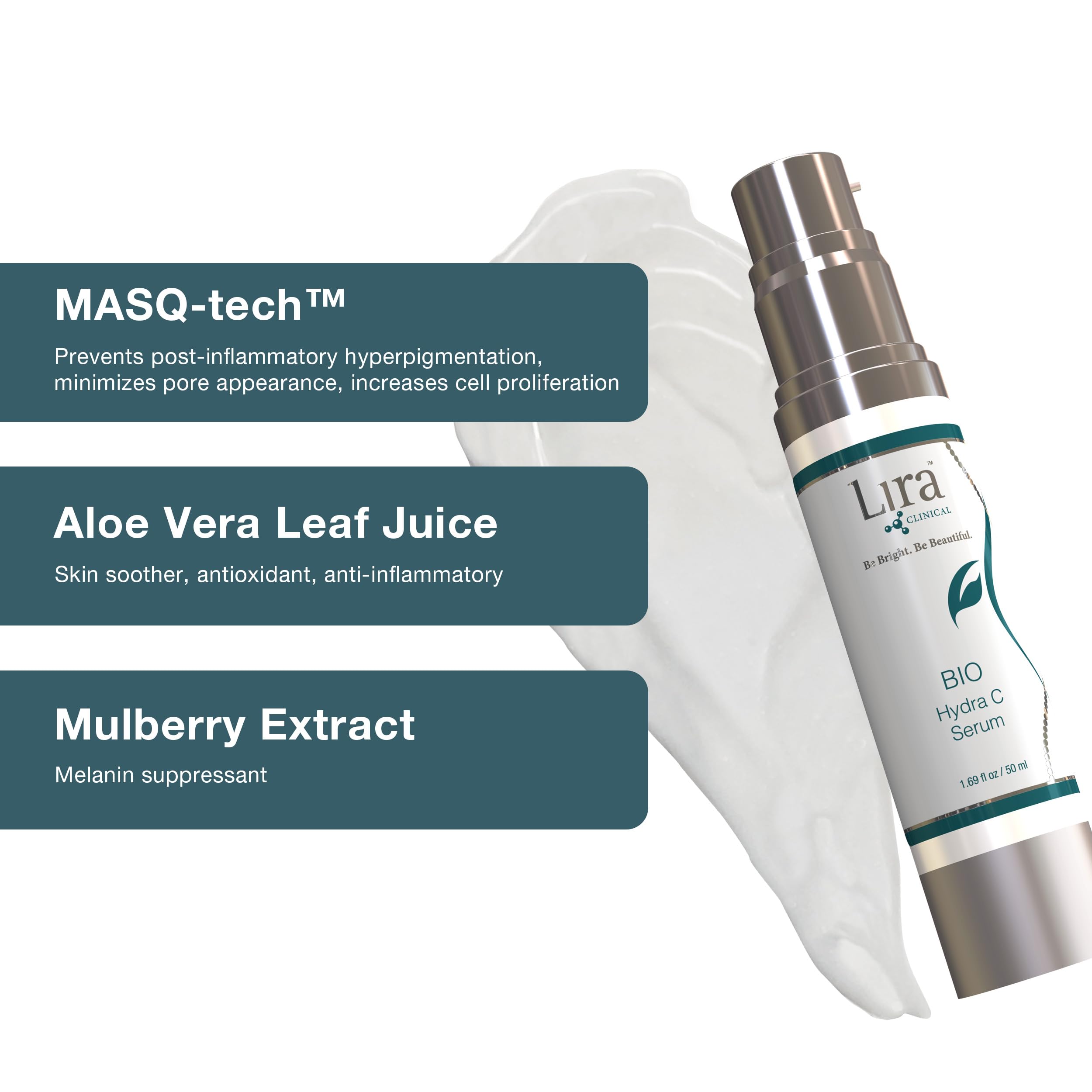 Lira Clinical BIO Hydra C Serum, hidratación y protección: ayuda a mantener la barrera cutánea.