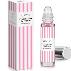 Liscym Perfume Feromonas para Mujer, botella rodillo 10 ml, aroma duradero para ocasiones.