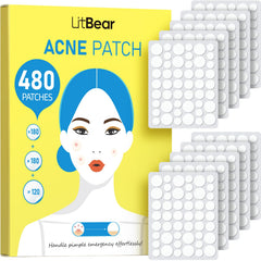 LitBear parches acne 480, cobertura discreta para granitos molestos