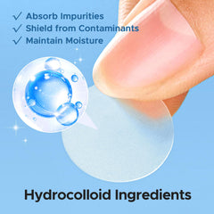LitBear hidrocoloide absorbe exudado para imperfecciones visibles