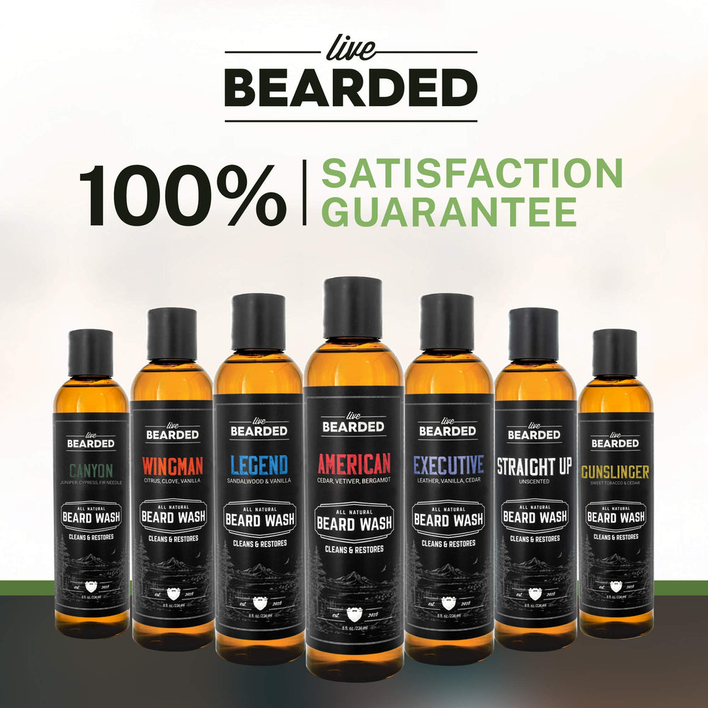 Live Bearded Beard Wash: rutina diaria para barba bien cuidada