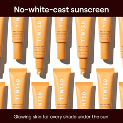 Hueguard sans trace blanche pour un teint naturel et lumineux.