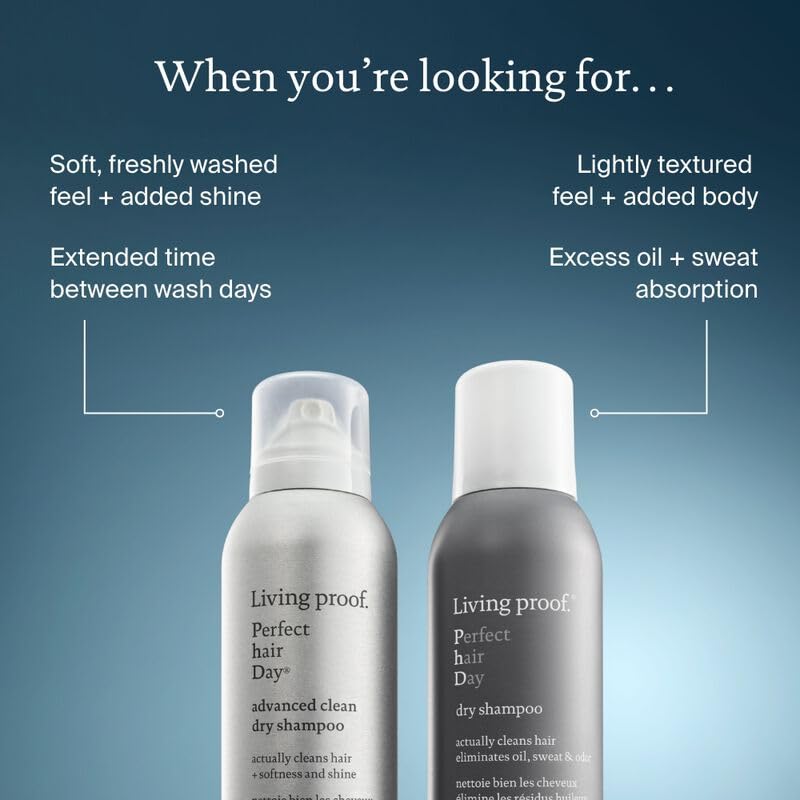 Living Proof champú en seco pack doble, ideal para usuarios múltiples.