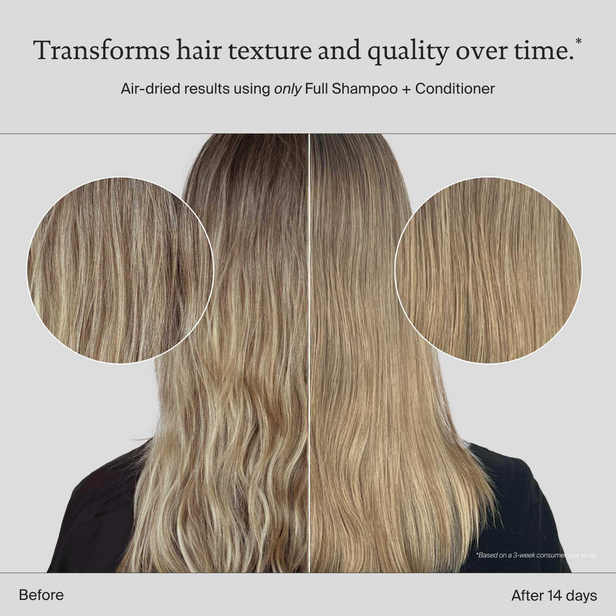 Living Proof Full Conditioner facilita el desenredado y un peinado sin tirones.